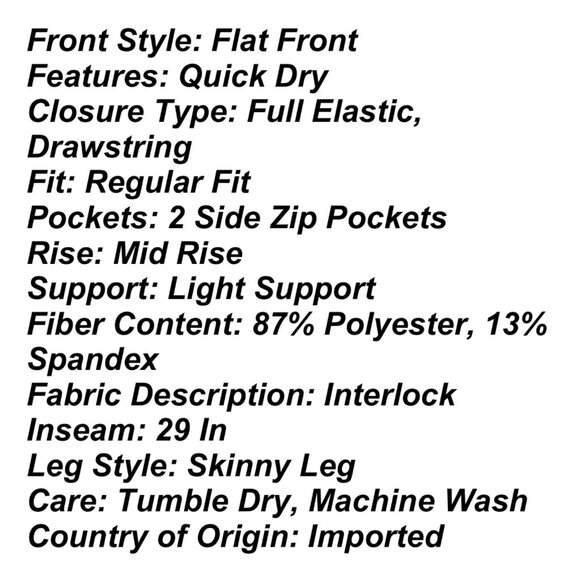 Xersion - Women's Mid-Rise Jogger Pants - Comfortable Fit-Navy Blue-Extra Small - Picture 10 of 16